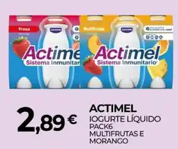 Miranda Supermercados Actimel iogurte líquido promoção