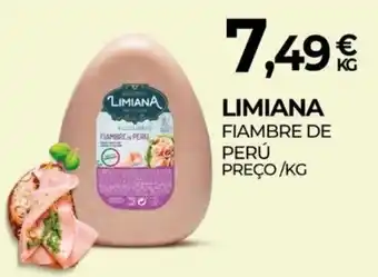 Miranda Supermercados Limiana fiambre de perú promoção