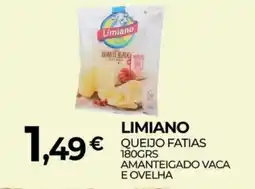 Miranda Supermercados Limiano queijo fatias amanteigado vaca e ovelha promoção