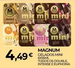Miranda Supermercados Magnum gelados mini promoção