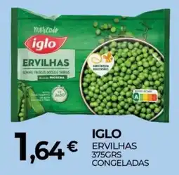 Miranda Supermercados Iglo ervilhas congeladas promoção