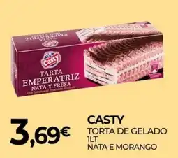 Miranda Supermercados Casty torta de gelado promoção