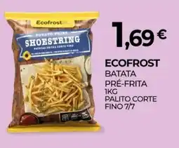Miranda Supermercados Ecofrost batata pré-frita promoção