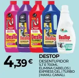 Miranda Supermercados Destop desentupidor promoção