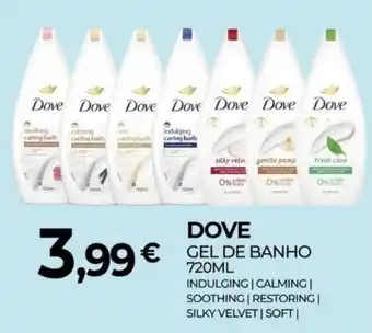 Miranda Supermercados Dove gel de banho promoção