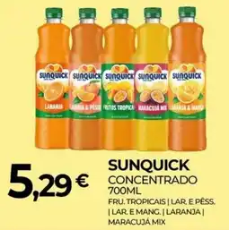 Miranda Supermercados Sunquick concentrado promoção