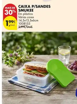 Pingo Doce Caixa p/sandes smukee promoção