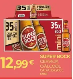 Miranda Supermercados Super bock cerveja c/álcool promoção
