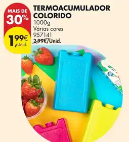 Pingo Doce Termoacumulador colorido promoção