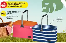 Pingo Doce Cesto isotérmico smuxee promoção
