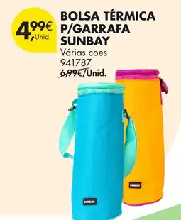 Pingo Doce Bolsa térmica p/garrafa sunbay promoção