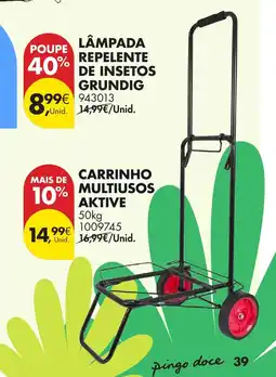 Pingo Doce Lâmpada repelentegrundig de insetos grundig promoção