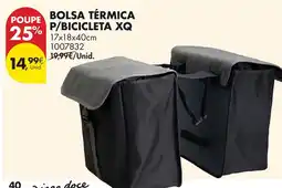 Pingo Doce Bolsa térmica p/bicicleta xq promoção