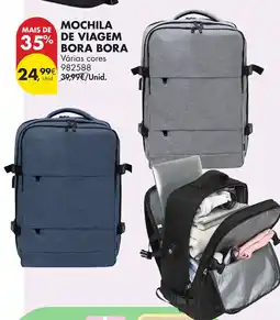 Pingo Doce Mochila de viagem bora bora promoção