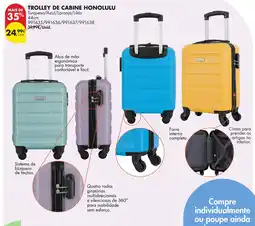 Pingo Doce Trolley de cabine honolulu promoção
