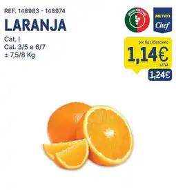 Makro Laranja promoção