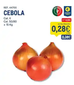 Makro Cebola promoção