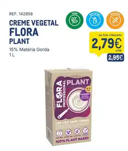 Makro Creme vegetal flora plant promoção
