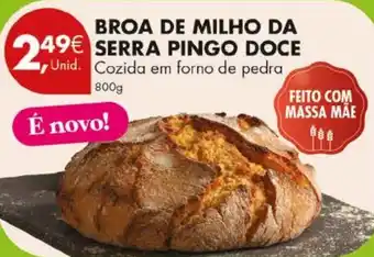 Pingo Doce Broa de milho da serra pingo doce promoção