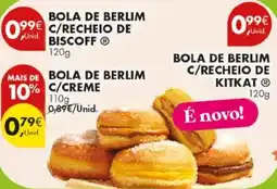 Pingo Doce Bola de berlim c/creme promoção