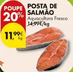 Pingo Doce Posta de salmão promoção