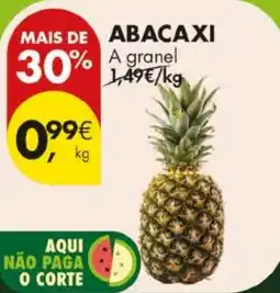 Pingo Doce Abacaxi promoção