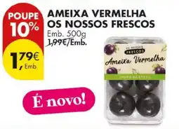 Pingo Doce Ameixa vermelha os nossos frescos promoção