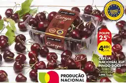 Pingo Doce Cereja nacional igp pingo doce promoção