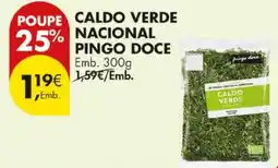 Pingo Doce Caldo verde nacional pingo doce promoção