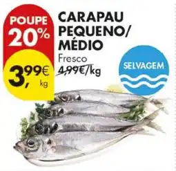 Pingo Doce Carapau pequeno/ médio promoção