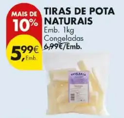 Pingo Doce Tiras de pota naturais promoção