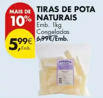 Pingo Doce Tiras de pota naturais promoção