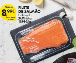 Pingo Doce Filete de salmao promoção