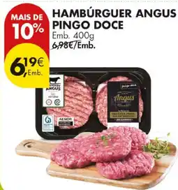 Pingo Doce Hamburguer angus pingo doce promoção