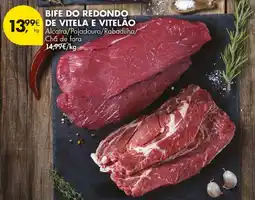Pingo Doce Bife do redondo de vitela e vitelão promoção