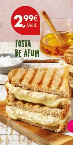 Pingo Doce Tosta de atum promoção