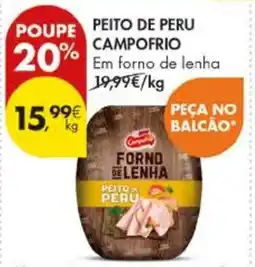 Pingo Doce Peito de peru campofrio promoção