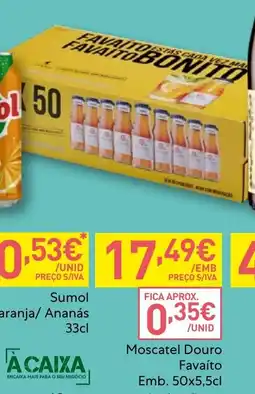 Recheio Moscatel Douro Favaíto promoção