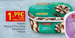 Recheio Gelado Menta e Chocolate Amanhecer promoção