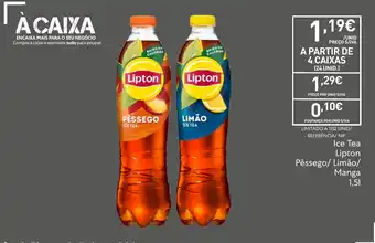 Recheio Ice Tea Lipton Pêssego/ Limão/ Manga promoção