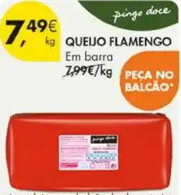 Pingo Doce Queijo flamengo promoção