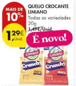 Pingo Doce Queijo crocante limiano promoção