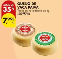 Pingo Doce Queijo de vaca paiva promoção