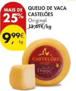 Pingo Doce Queijo de vaca castelões promoção