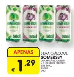 Meu Super Sidra c/álcool somersby promoção