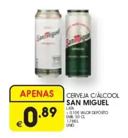 Meu Super Cerveja c/álcool san miguel promoção