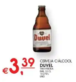 Meu Super Cerveja c/alcool duvel promoção