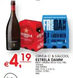 Meu Super Cerveja c/&s/álcool estrela damm promoção