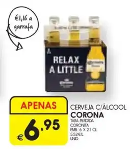 Meu Super Cerveja c/álcool corona promoção