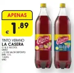 Meu Super Tinto verano la casera c&s/ alcool limão promoção